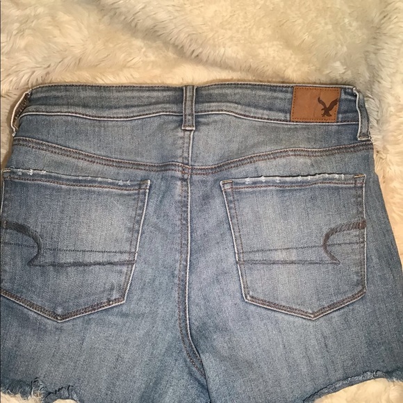 American eagle super super stretch denim shorts size 8 - Picture 5 of 9
